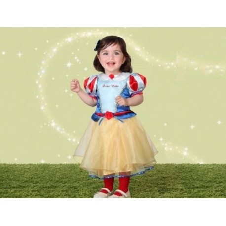 Disfraz blancanieves para bebe infantil talla 6 12 mese