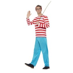 Disfraz de donde esta wally para hombre talla l original