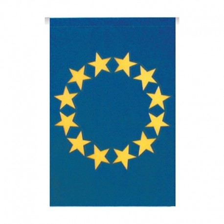 Banderas de plastico europa union europea 50 metros 30 x 20 cm