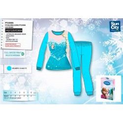 PIJAMA LARGO FROZEN PARA NIÑA VARIAS TALLAS