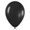 Globo negro de 30 cm serpentex bolsa 12 unidades