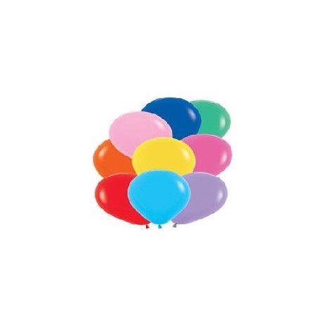 Globos R5 sempretex colores surtidos 100 uds de 125 cm