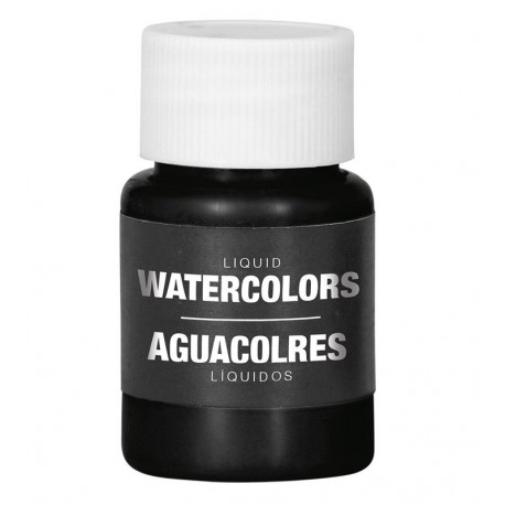 Maquillaje al agua liquido negro 20 ml