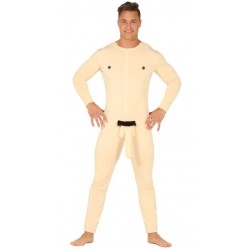 Disfraz hombre desnudo con pene talla L 52 54