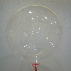 Globo bubble burbuja transparente de 60 cm unidad