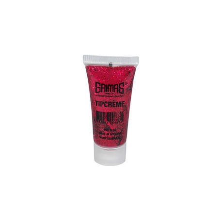 Purpurina en gel grimas rojo 8 ml