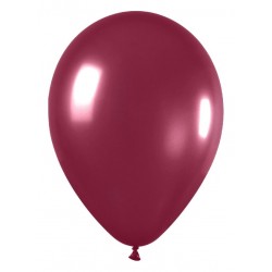 Globo metal vinotinto sempertex 100 uds de 12,5 cm R5