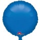 Globo azul circulo 18 foil helio 45 cm