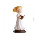 Figura de comunion niña con biblia 13,5 cm tarta