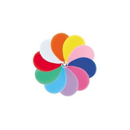 Globo Sempertex 18 45 cm colores surtidos 6 uds