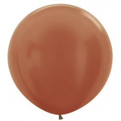 Globo gigante Metal cobre R36 90 cm Sempertex unidad