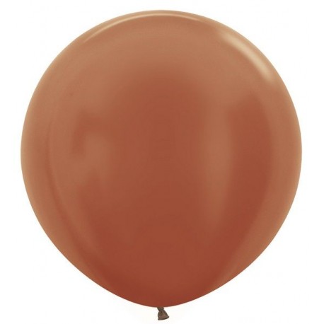 Globo gigante Metal cobre R36 90 cm Sempertex unidad