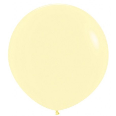 Globo gigante Amarillo Pastel R36 90 cm Sempertex unidad