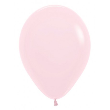 Globo Rosa Pastel R5 125 cm 100 uds Sempertex