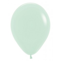 Globo Verde Pastel R5 12,5 cm 100 uds Sempertex