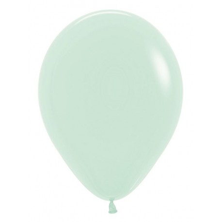 Globo Verde Pastel R5 125 cm 100 uds Sempertex