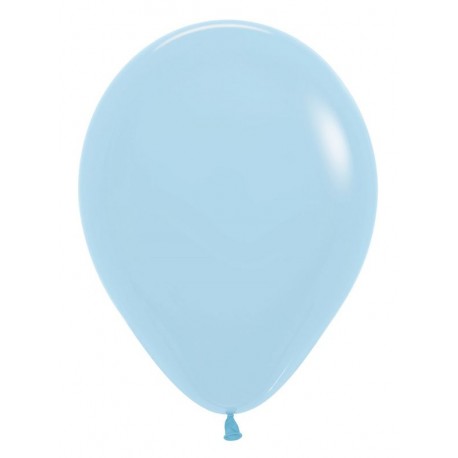 Globo Azul Pastel R5 125 cm 100 uds Sempertex