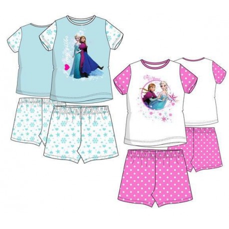 Pijama frozen elsa y anna rosa talla 5 anos