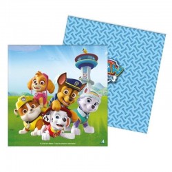 Servilletas patrulla canina 20 uds 33x33 cm