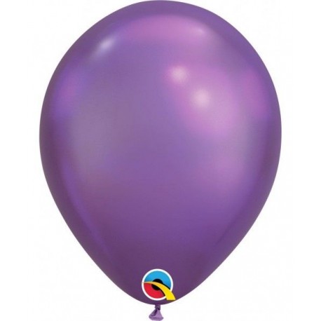 Globo morado gama Crhome 100 uds