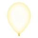 Globos cristal pastel amrillo 100 uds 125 cm