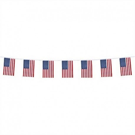 Banderin rectangular Usa 4 mt