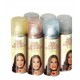 Spray glitter para pelo cabello 125 ml color azul