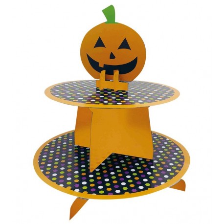 Soporte para magdalenas o cupcakes halloween 25 cm