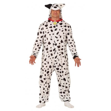 Disfraz pijama dalmata hombre talla L 42 45