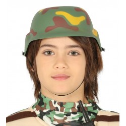 Casco militar infantil para niño