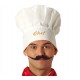 Gorro cocinero chef adulto