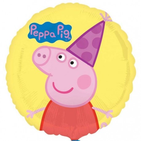 Globo Peppa Pig helio o aire 45 cm