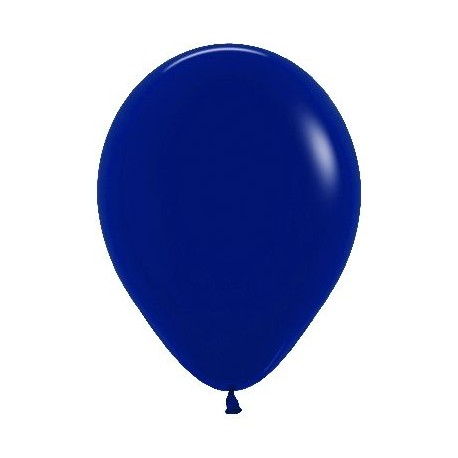 Globo Azul naval 12 uds de 30 cm Sempertex