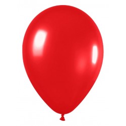 Globo rojo metal r 5 100 uds sempertex 12 5 cm