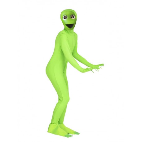 Disfraz alien verde dame tu cosita para nino 5 6 anos