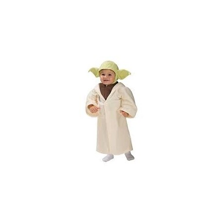 Disfraz Yoda talla 24 meses infantil