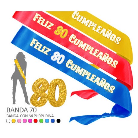 Banda 80 cumpleanos fiesta