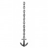 Ancla plastico decoracion con cadena 106 cm