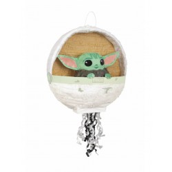 Piñata Baby Yoda para cumpleaños