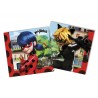 Servilletas Ladybug cumpleaños 20 uds 33x33 cm