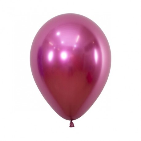 Globos Fucsia Reflex 50 uds 30 cm Sempertex