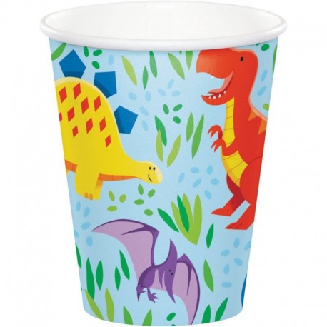 Vasos Dinosaurio Friends 8 uds