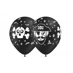 Globos piratas 8 uds 30 cm