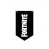 Bandera Fornite para cumpleaños 30 x 52 cm