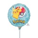 Globo Pokemon 23 cm con palito