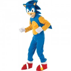 Disfraz Sonic para nino talla 8 10 anos