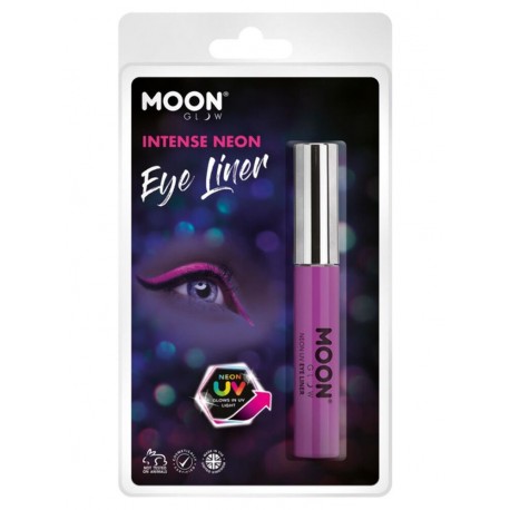 Eye liner Naranja intenso neon 10 ml moon brilla luz UV