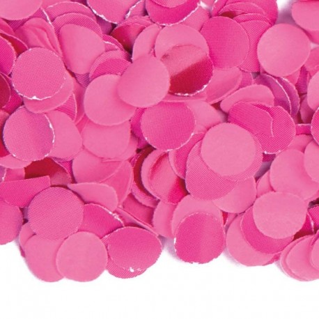 Confeti rosa fuerte 1 kg copo fino