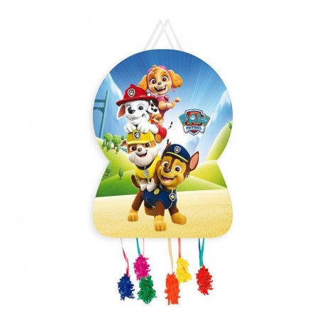 Pinata Patrulla Canina cumpleanos 46x65 cm grande