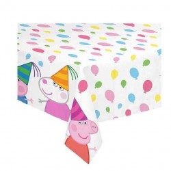 Mantel Peppa pig cumpleanos 120x180 cm